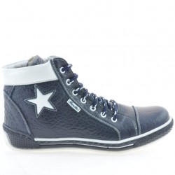 Women boots 3274 indigo+white