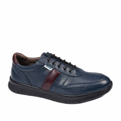 Men sport shoes 885 indigo+bordo
