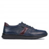 Men sport shoes 885 indigo+bordo