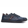 Men sport shoes 885 indigo+bordo