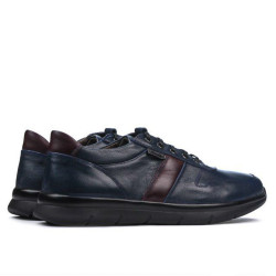 Men sport shoes 885 indigo+bordo