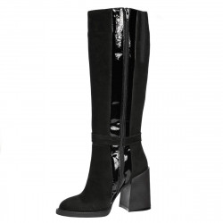 Women knee boots 1185 bufo black combined
