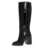 Women knee boots 1185 bufo black combined