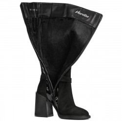Women knee boots 1185 bufo black combined