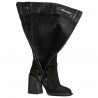 Women knee boots 1185 bufo black combined
