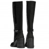 Women knee boots 1185 bufo black combined