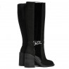 Women knee boots 1185 bufo black combined