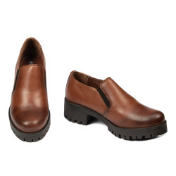 Women casual shoes 684 a brown