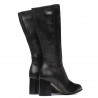 Women knee boots 1176 black