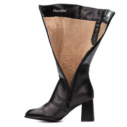 Women knee boots 1176 black