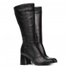Women knee boots 1176 black