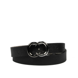 Women belt 37m black presat