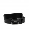 Men belt 72b black lucios