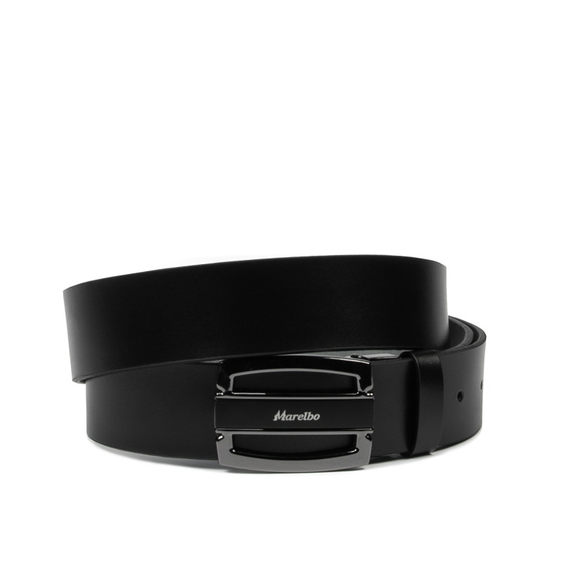 Men belt 72b black lucios