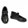 Small children shoes 56c patent black combined