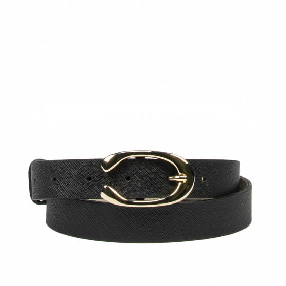 Women belt 35m black presat
