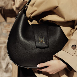 Women shoulder bag 036g black