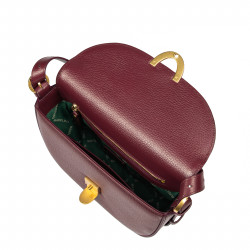 Women shoulder bag 035g burgundy