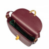Women shoulder bag 035g burgundy