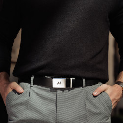 Men belt 76b black lifestyle