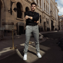 Men belt 76b black lifestyle