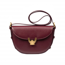 Women shoulder bag 035g burgundy
