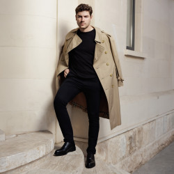 Men stylish, elegant shoes 937 black lifestyle