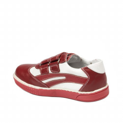 Small children shoes 16-1c red+white