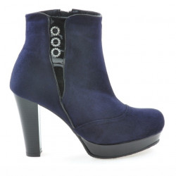 Women boots 1138 indigo antilopa combined