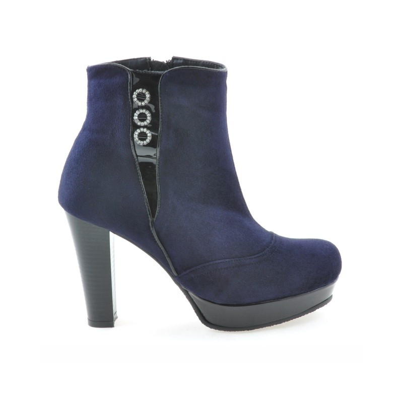 Women boots 1138 indigo antilopa combined