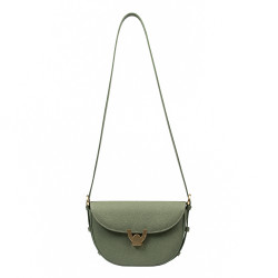 Women shoulder bag 035g olive green