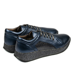 Pantofi sport/casual dama 6010 indigo pearl combined