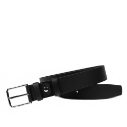Men belt 70b black mat