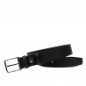 Men belt 70b black mat