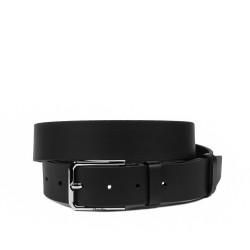 Men belt 70b black mat