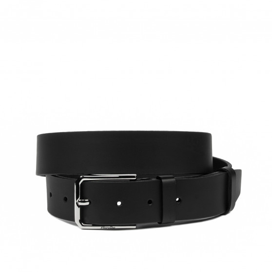 Men belt 70b black mat