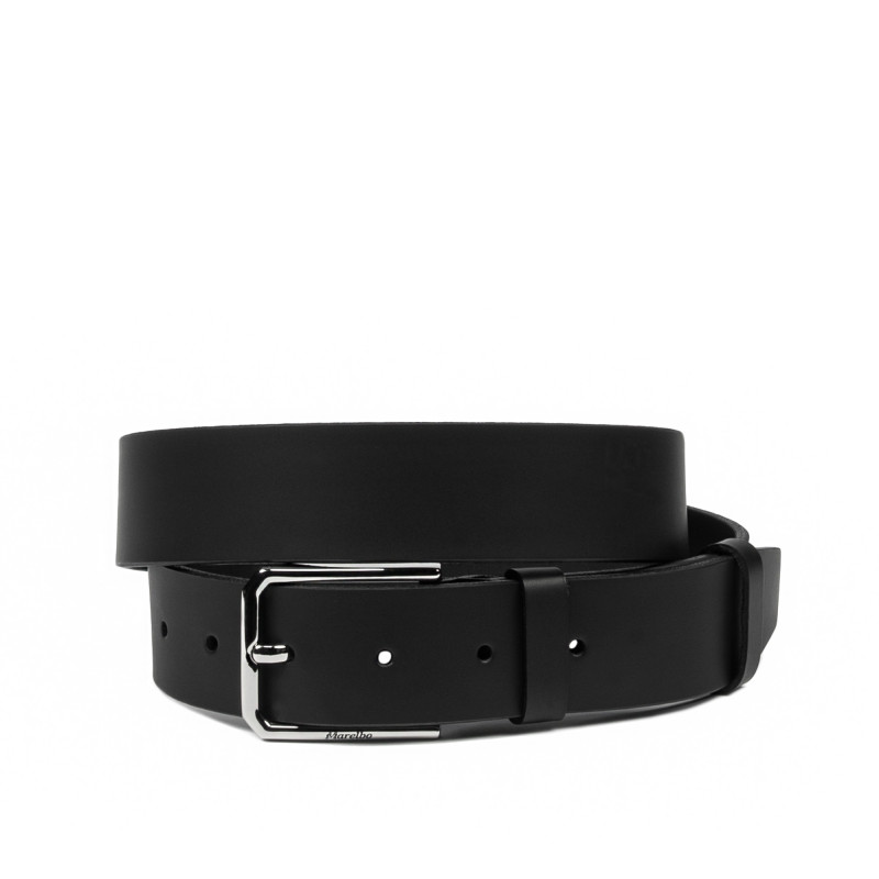 Men belt 70b black mat