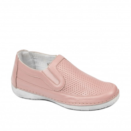 Women loafers, moccasins 6000 nude