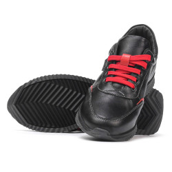 Teenagers stylish, elegant shoes 374 black