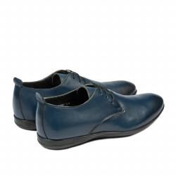 Teenagers stylish, elegant shoes 370 a indigo