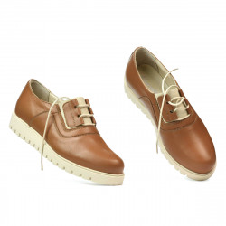 Women casual shoes 6018 brown