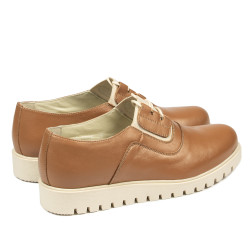 Women casual shoes 6018 brown
