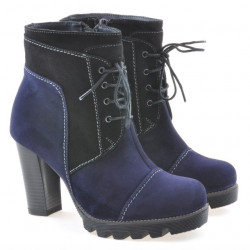 Women boots 1135 indigo antilopa
