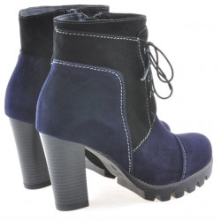 Women boots 1135 indigo antilopa
