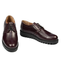 Women casual shoes 6007 bordo
