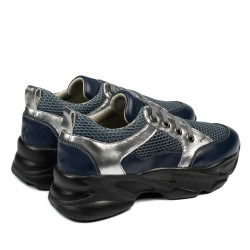 Women sport shoes 6038 indigo combined