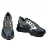Women sport shoes 6038 indigo combined