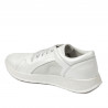 Pantofi sport/casual dama 6010 white pearl combined