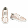 Women sport shoes 695 pudra pearl