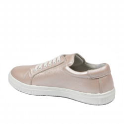 Women sport shoes 695 pudra pearl